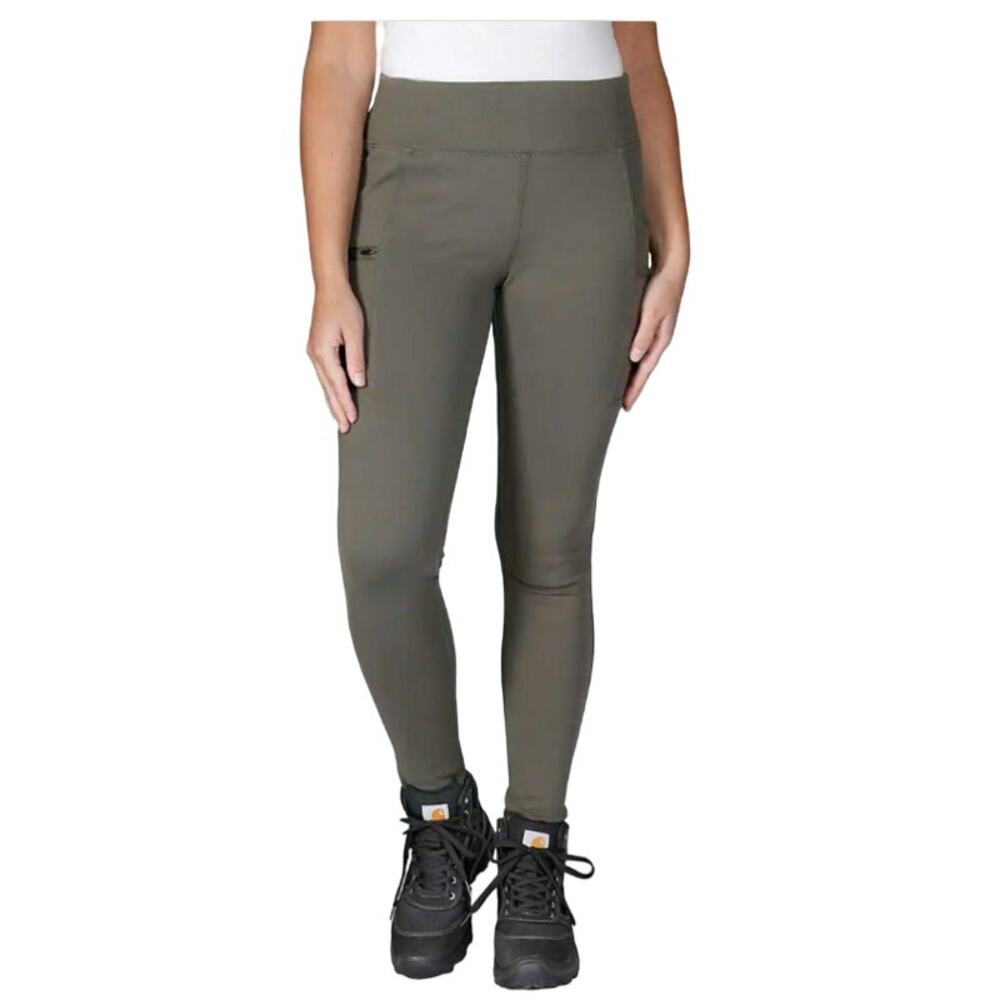 Carhartt Force Fitted Lightweight Utility Legging Fitted Pant Dark Green XS
